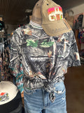 Brushy camo Tee