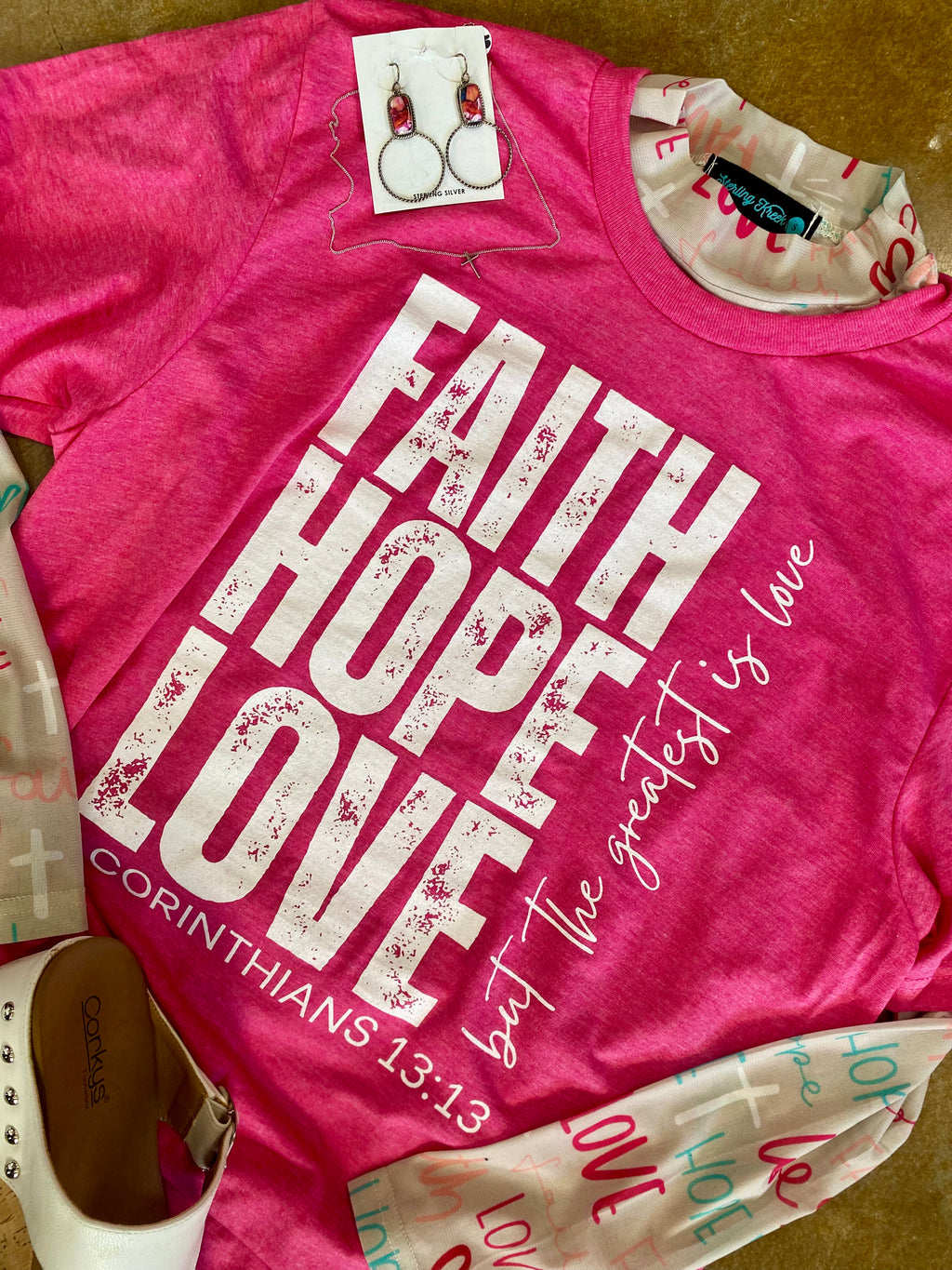 Faith, Hope, Love Tee