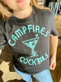 Campfires & Cocktails Tee