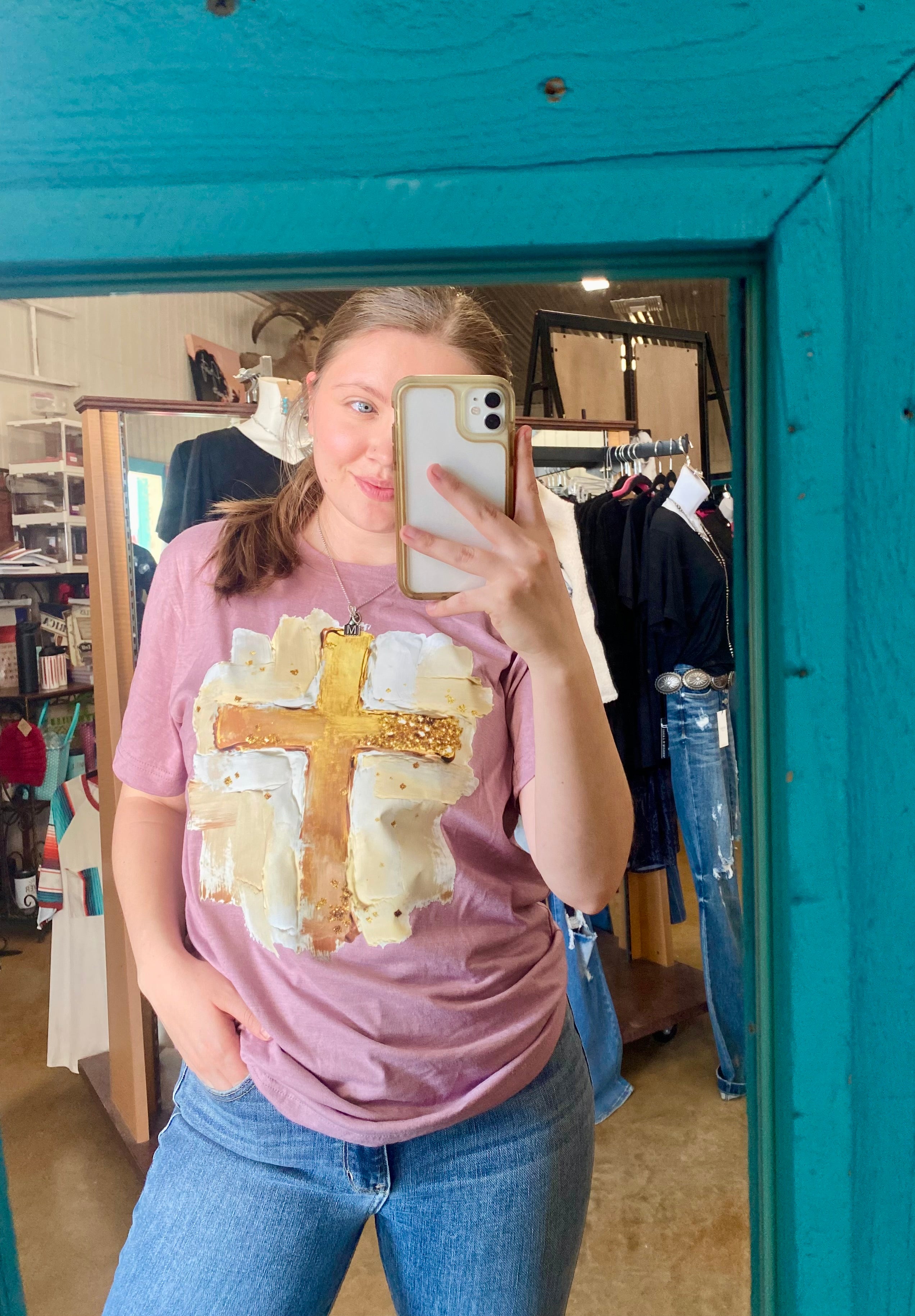 Golden Cross Tee