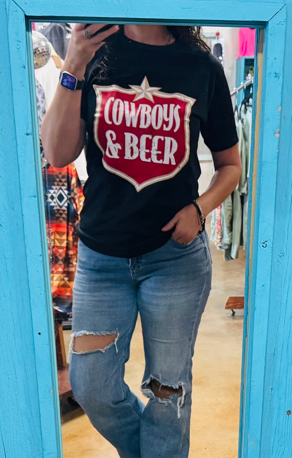 Cowboys & Beer Tee