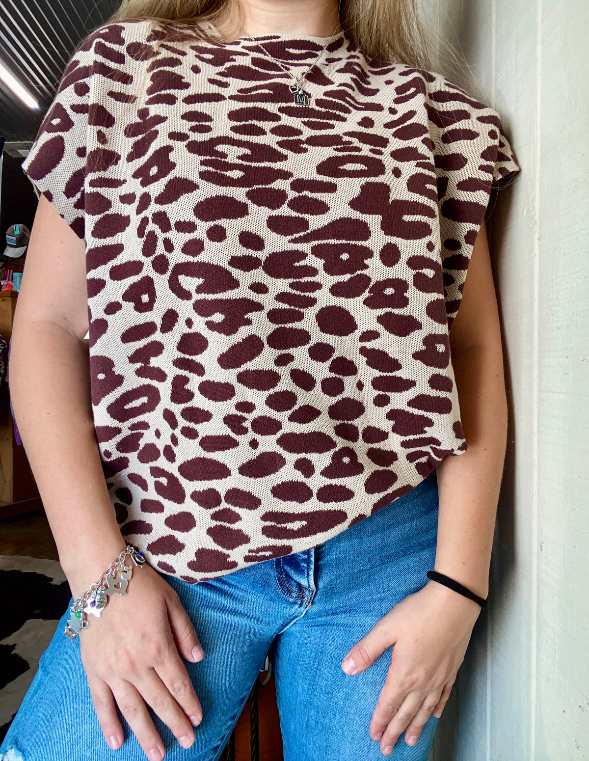 Leopard Sweater Shirt