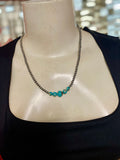 Round Turquoise & Navajo Bead Necklace