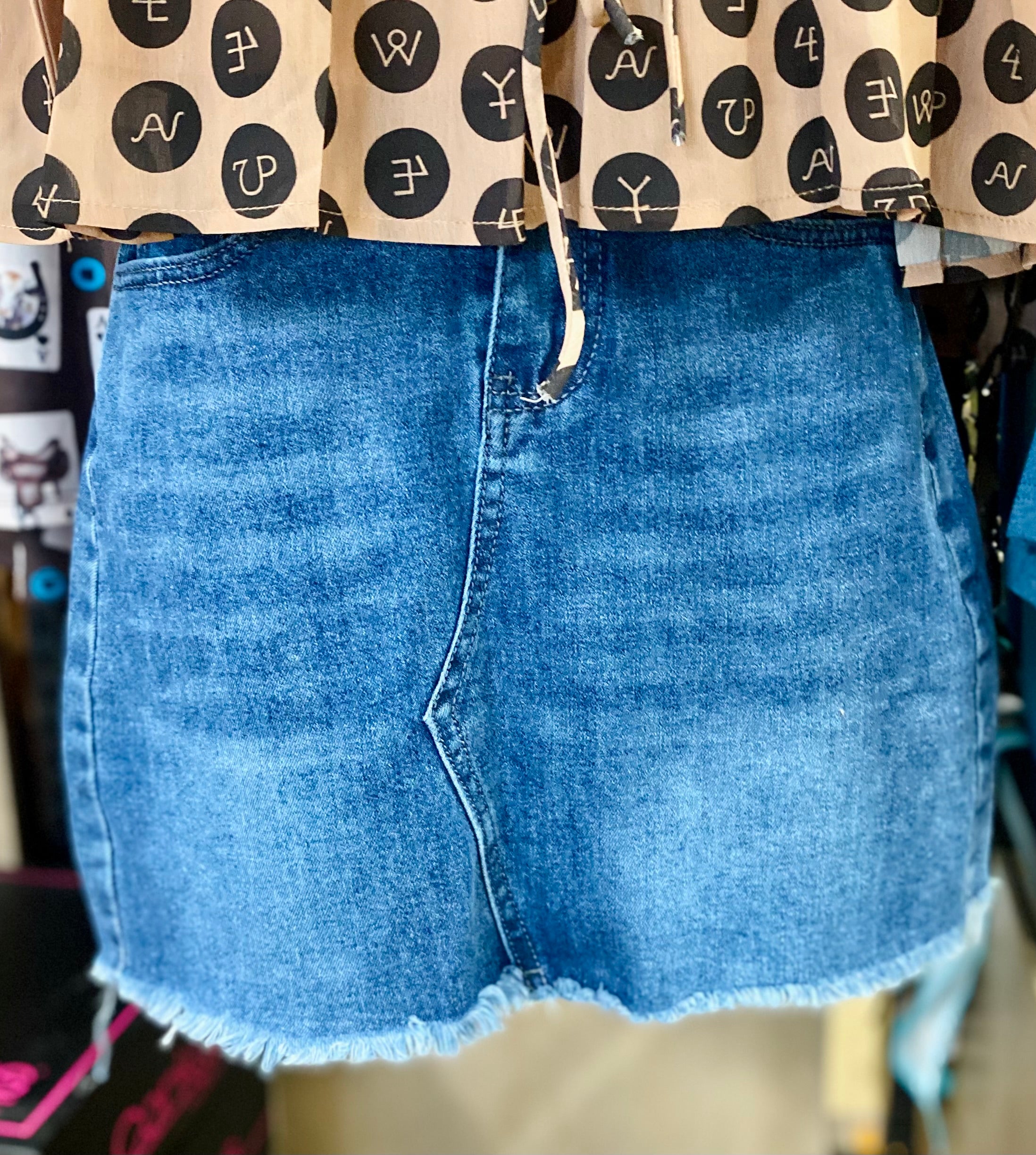 Denim Skirt