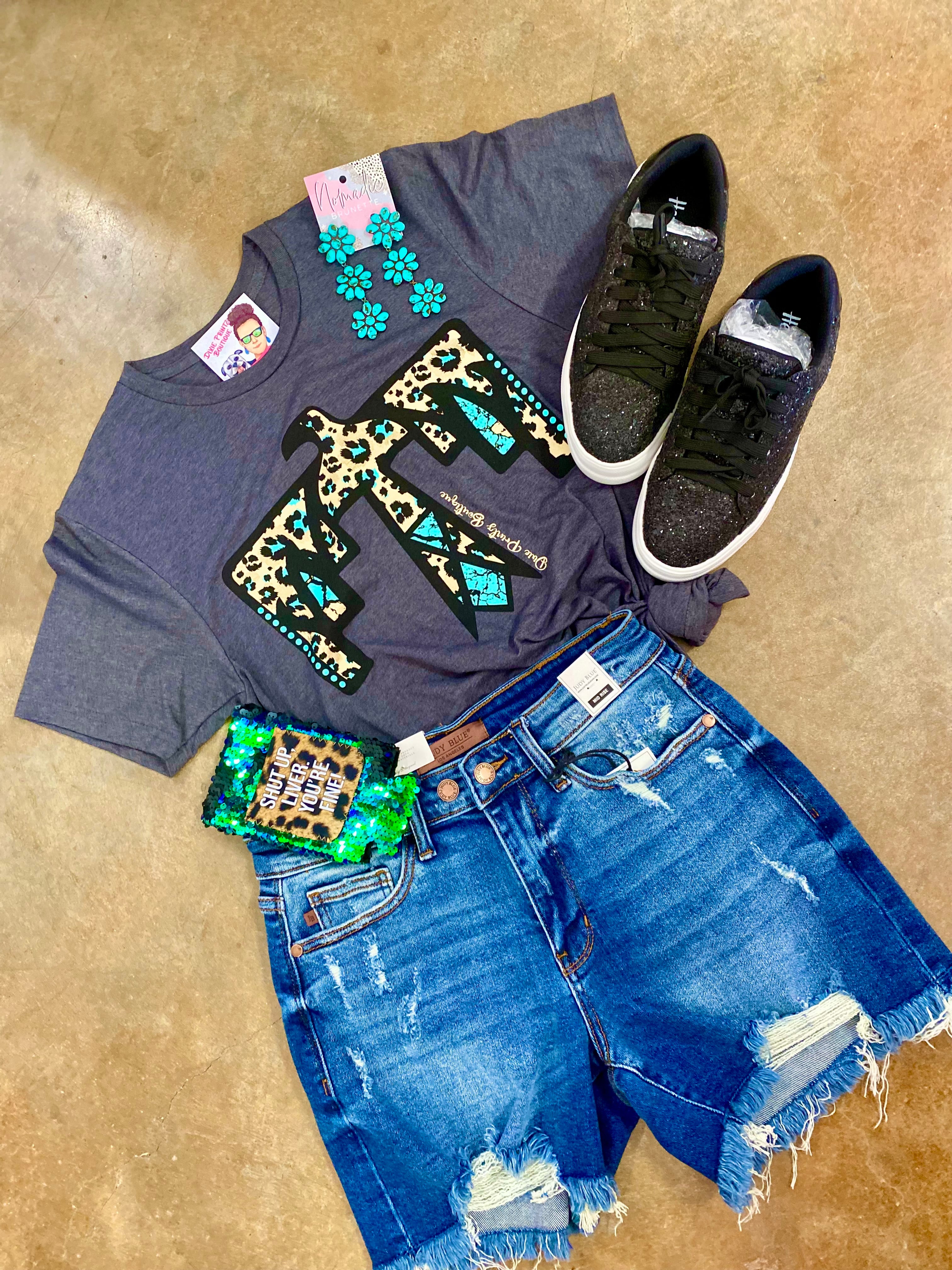Leopard Thunderbird Tee