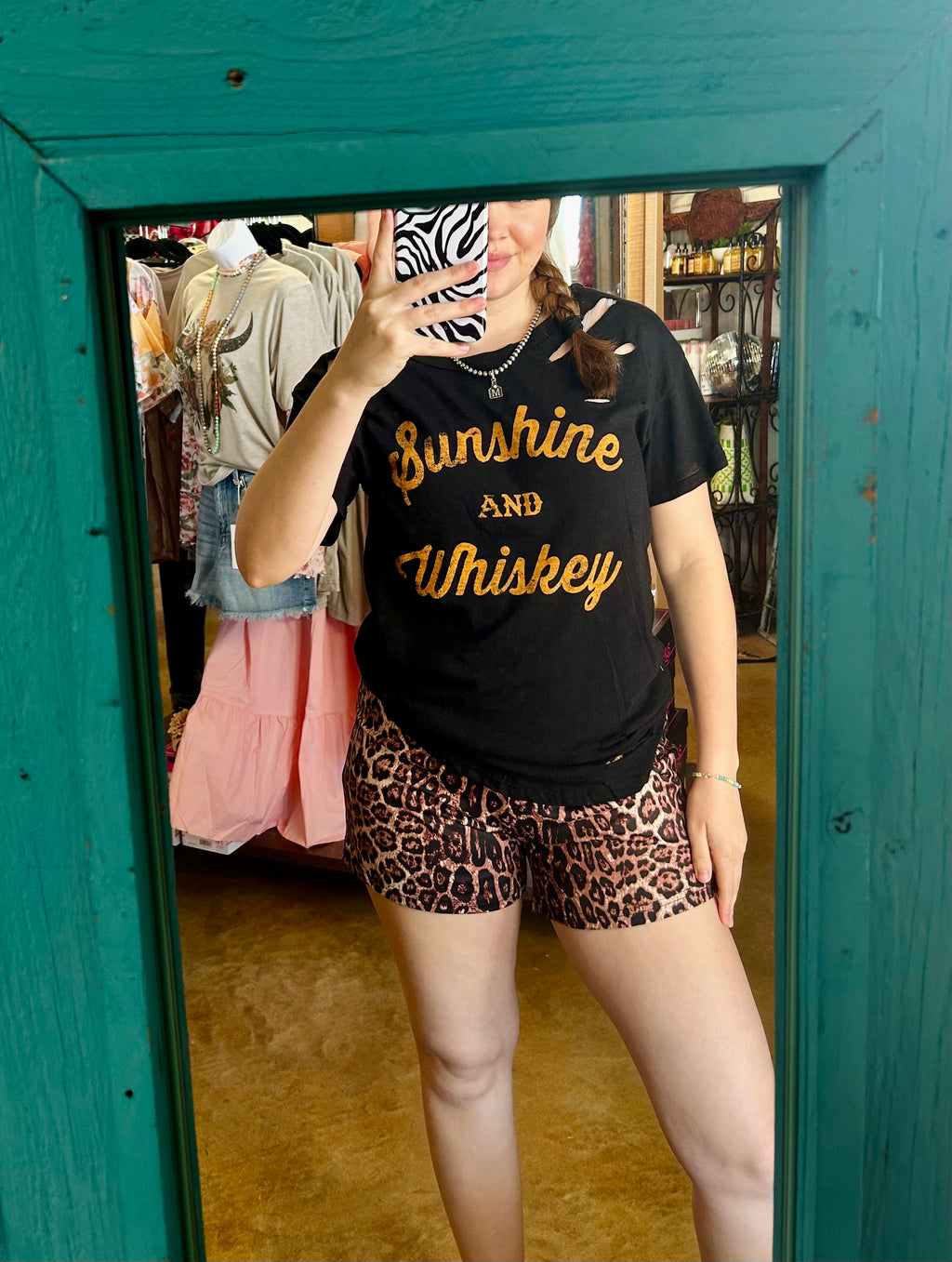 Sunshine & Whiskey Tee