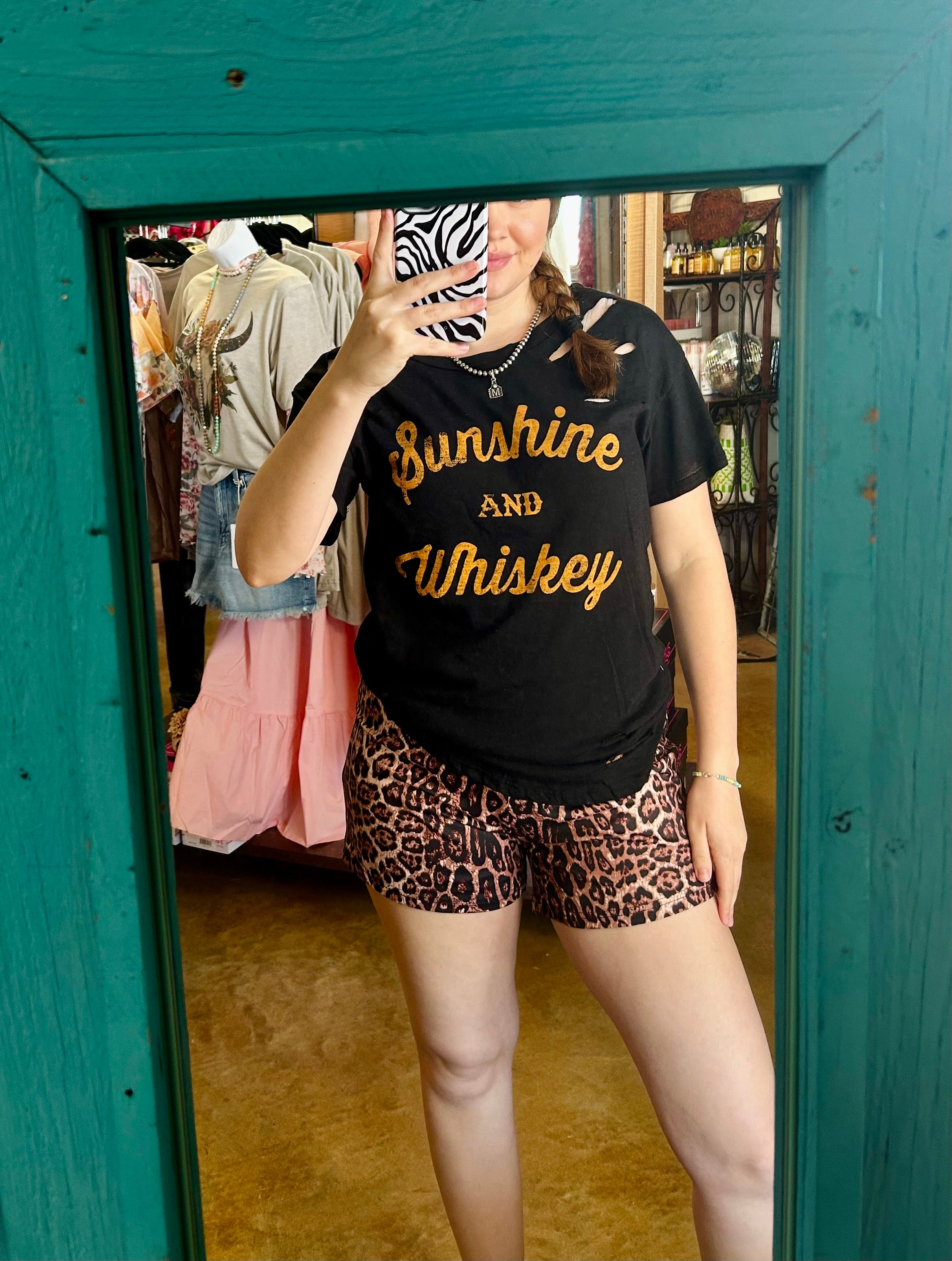 Sunshine & Whiskey Tee