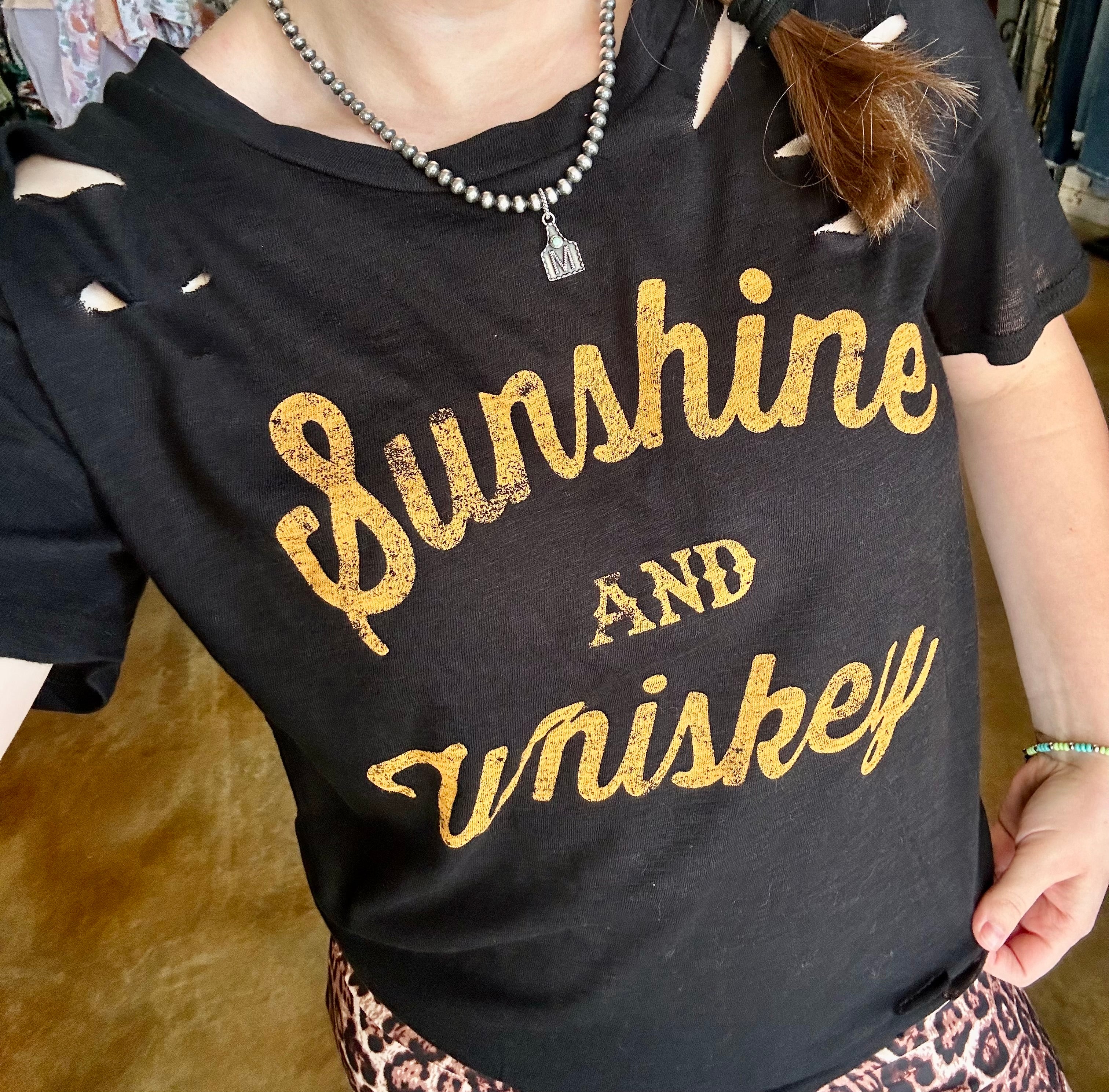Sunshine & Whiskey Tee