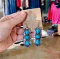 Western Turquoise Earrings