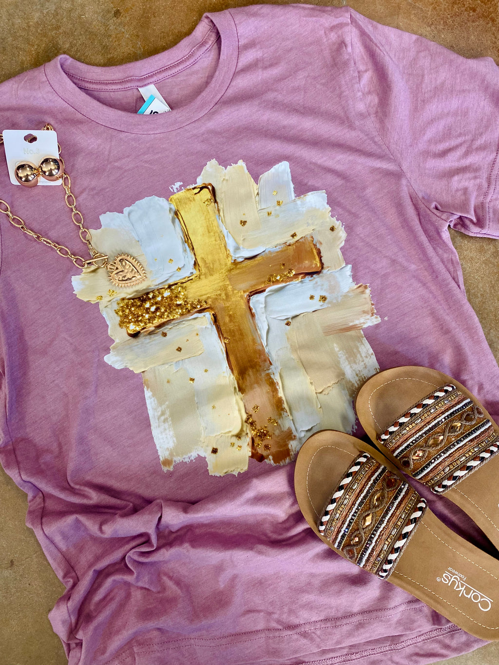 Golden Cross Tee