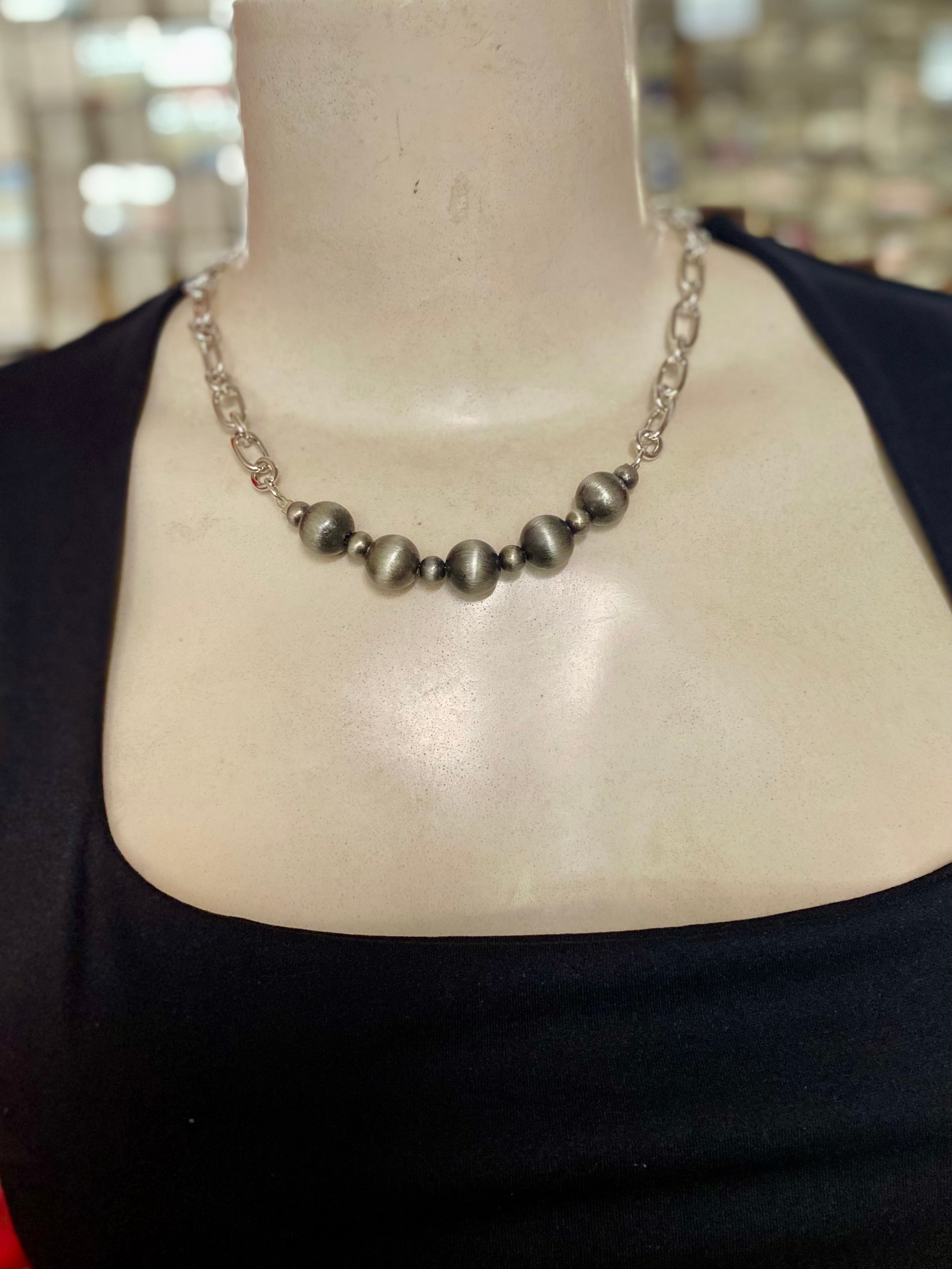 Navajo & Chain Necklace