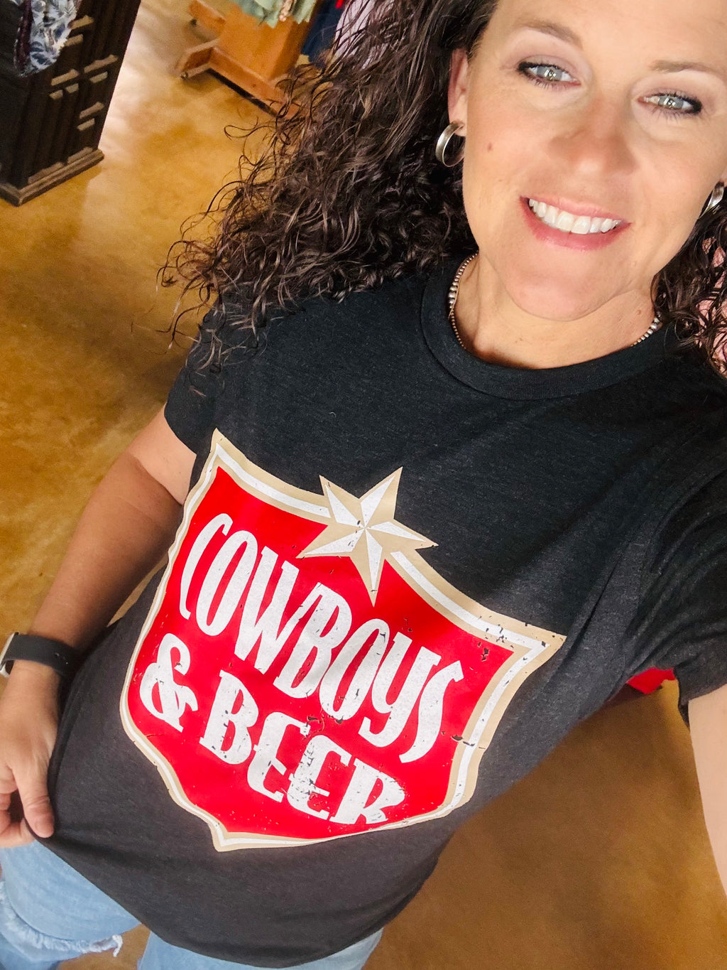 Cowboys & Beer Tee