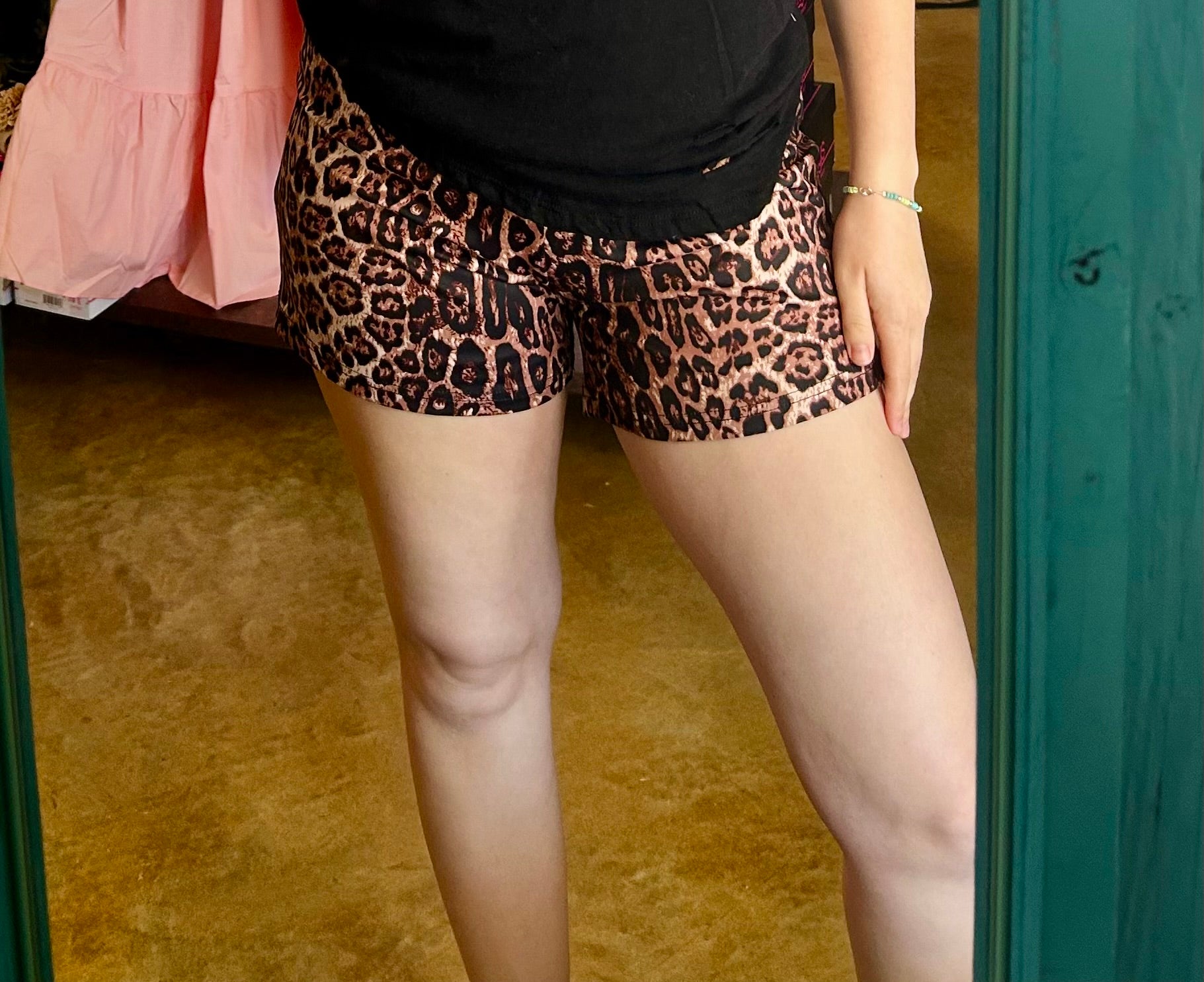 Leopard Shorts