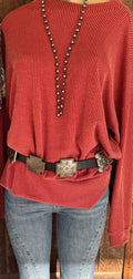 Cross Concho Belt