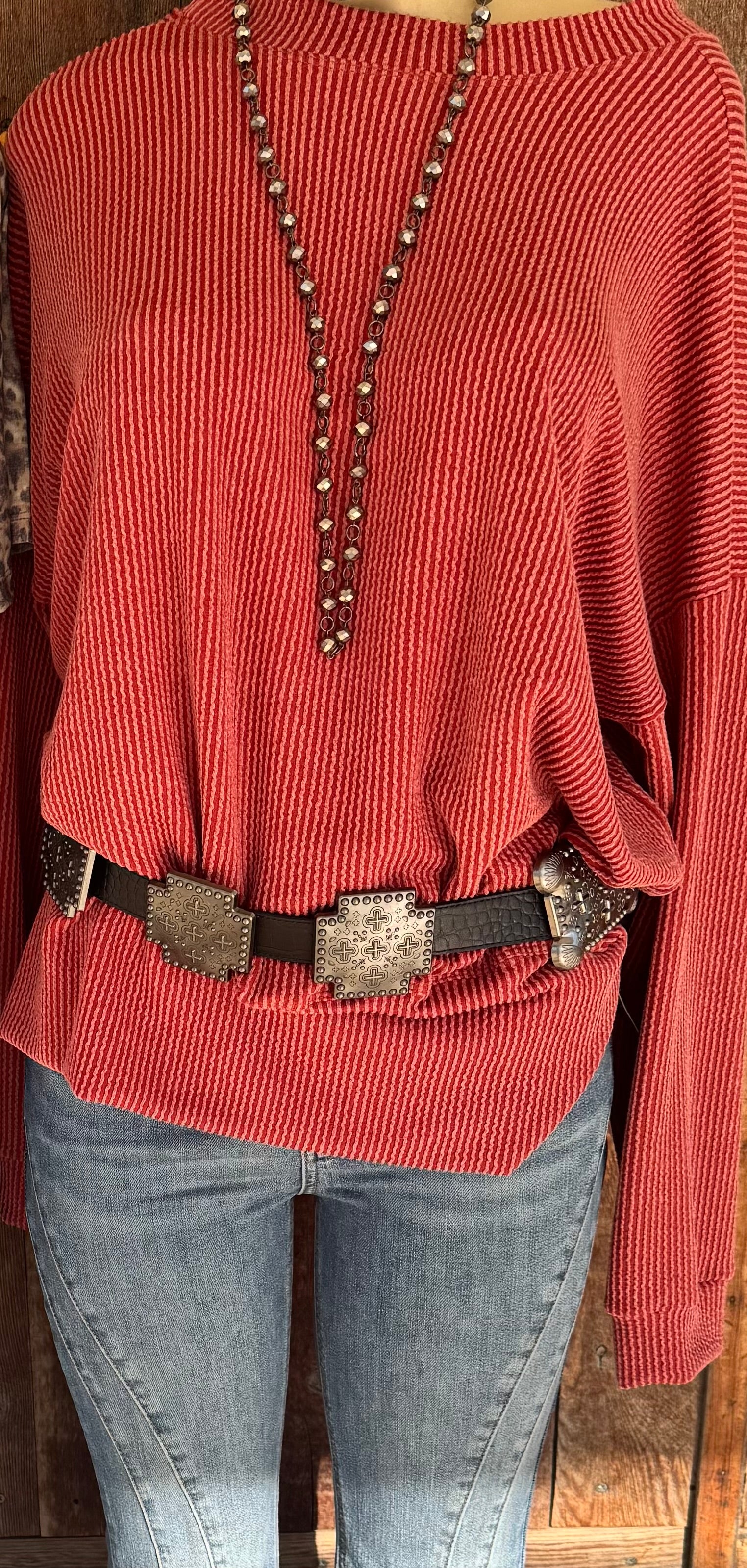 Cross Concho Belt